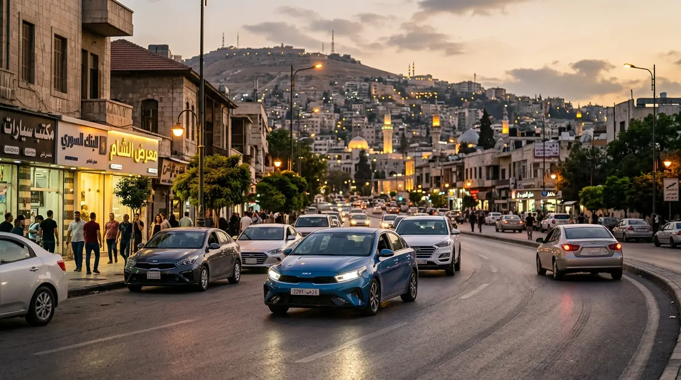 شراء سيارة بالتقسيط في سوريا