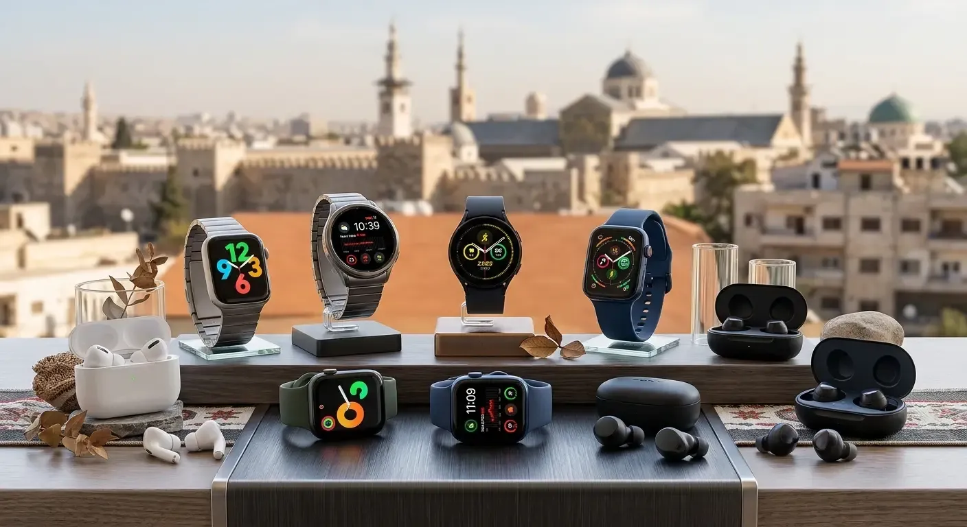 الساعات الذكية والسماعات اللاسلكية في سوريا