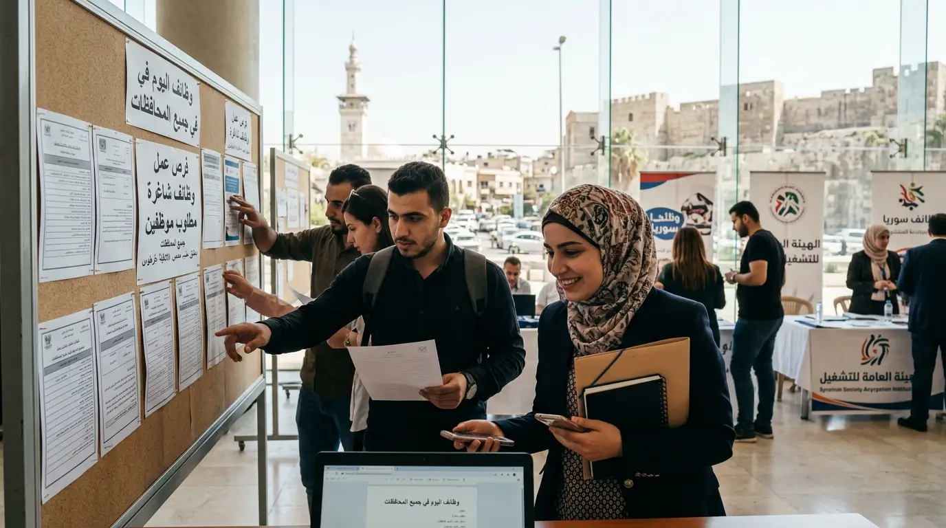 أحدث الوظائف وفرص العمل في سوريا