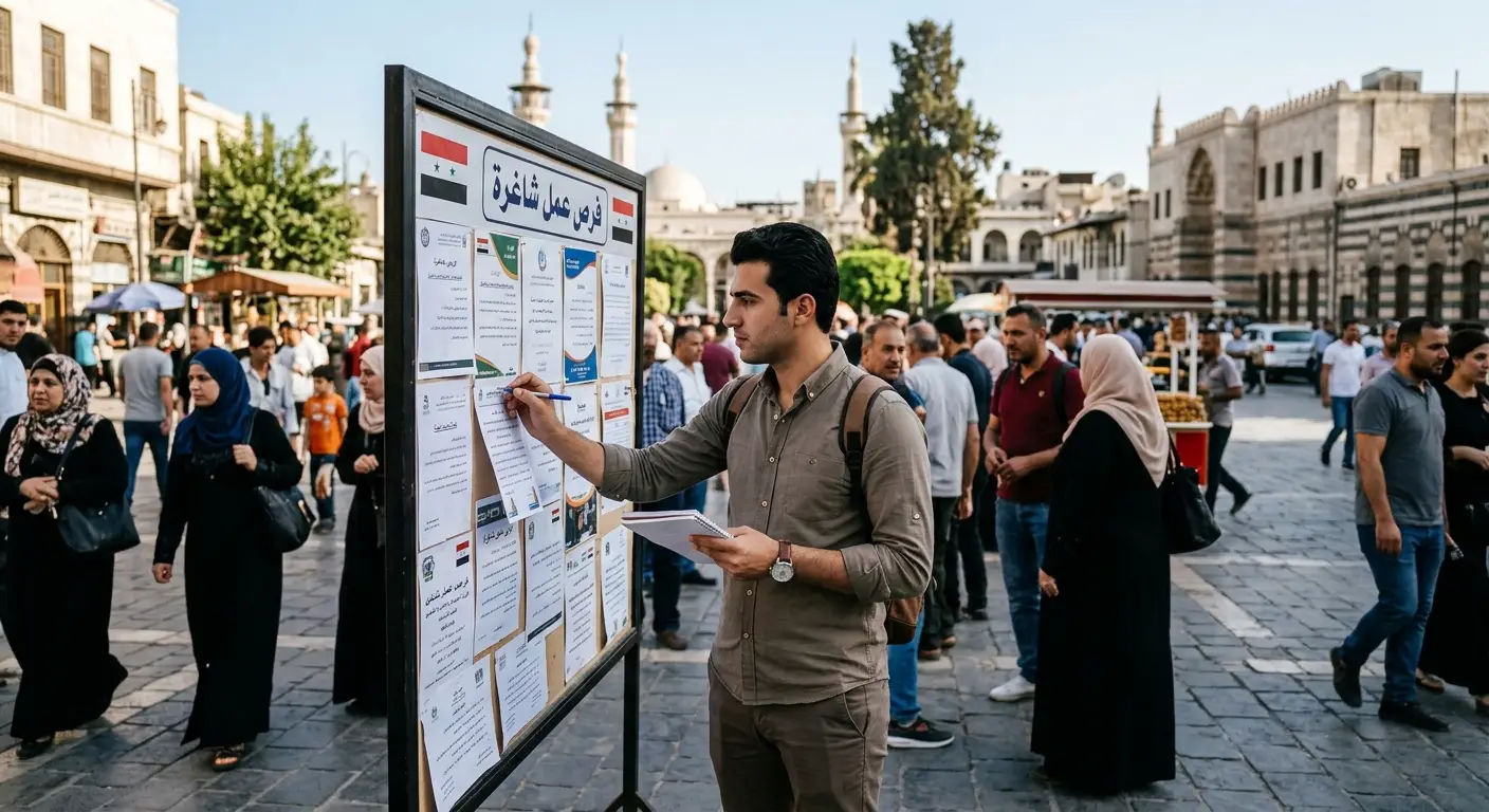 أحدث الوظائف وفرص العمل الشاغرة في سوريا