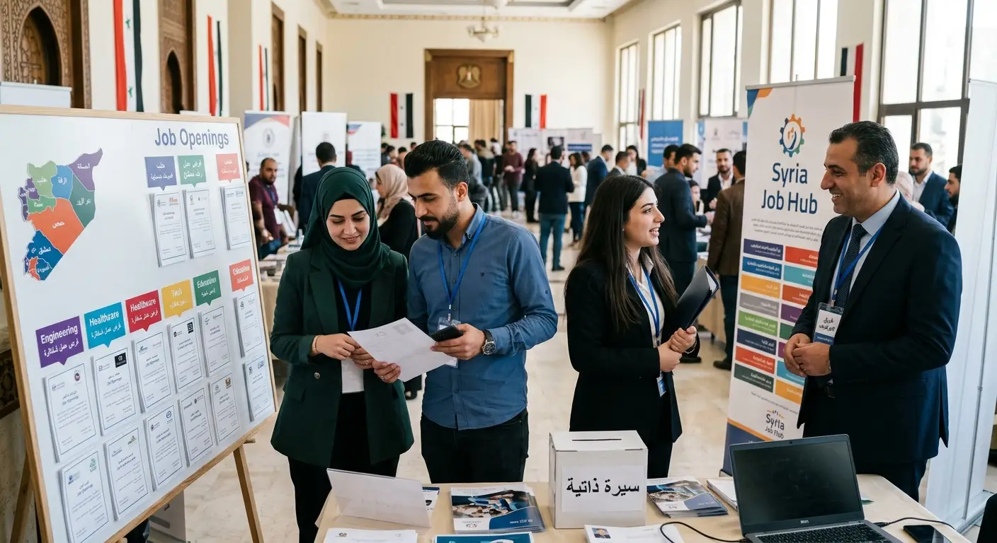 دليلك الشامل لاقتناص أحدث الوظائف وفرص العمل الشاغرة في المحافظات السورية