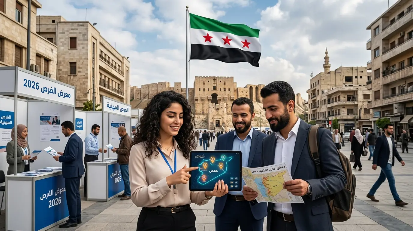 الواقع الوظيفي في سوريا 2026: دليل العثور على أحدث الشواغر وتتبع الفرص المتاحة في المحافظات