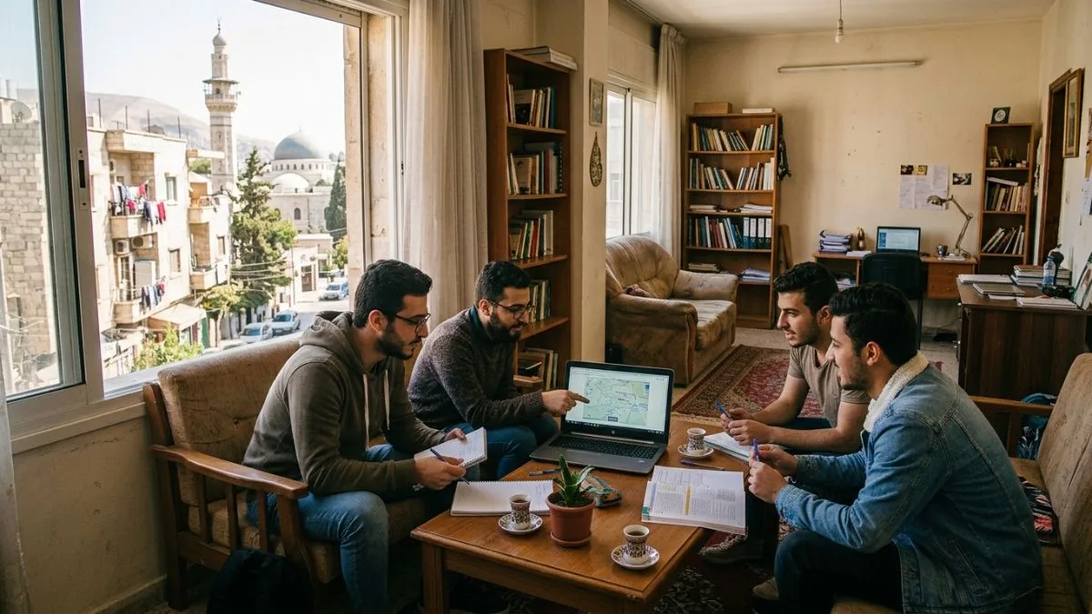 سكن طلابي في سوريا: كيف تجد شقة مشتركة قرب جامعتك؟